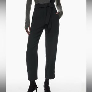 Aritzia Wilfred tie-front pant